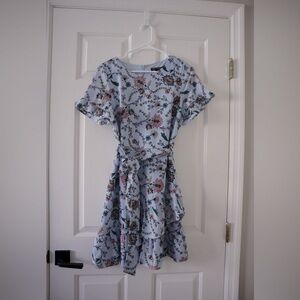 Banana Republic Blue Pattern Dress